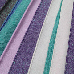 Striped Knit Maxi Dress with Shaped Bust and Slim Straps