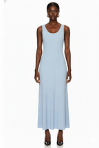 Sleeveless Ribbed Knit Maxi Dress