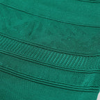 Emerald Sculpt Knit Two-Piece Set