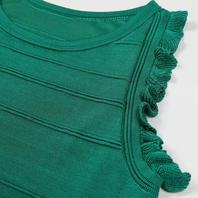 Emerald Sculpt Knit Two-Piece Set Main Image
