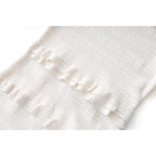 Ruffled Trim Knit Maxi Dress