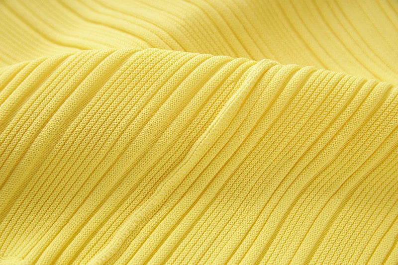 Sleeveless Ribbed Knit Maxi Dress