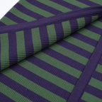 Long Sleeve Horizontal Stripe Bodycon Maxi Dress