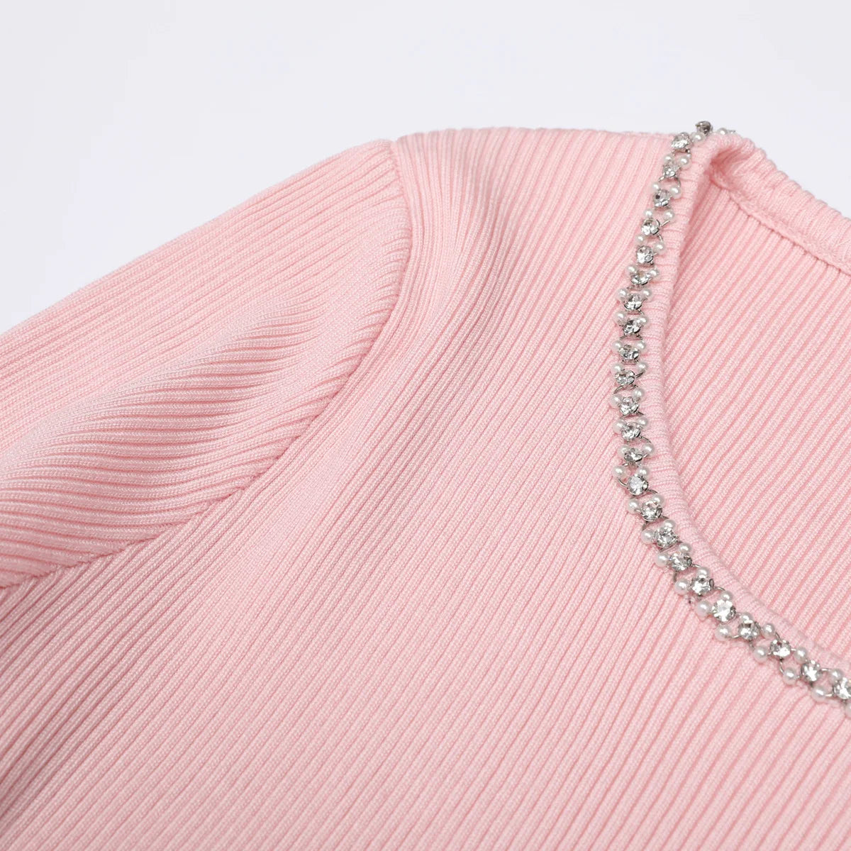 Elegant Long Sleeve Knit Maxi Dress