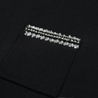 Embellished Trim Knit A-Line Mini Dress