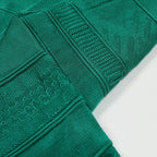 Emerald Sculpt Knit Two-Piece Set