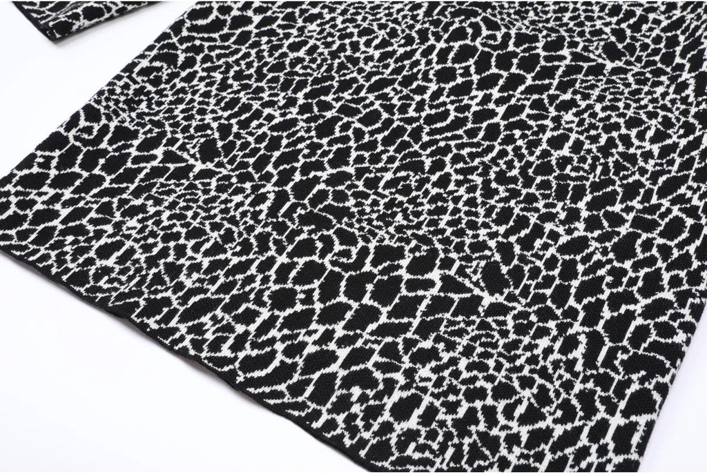 Fierce Leopard Pattern Fitted Mini Dress