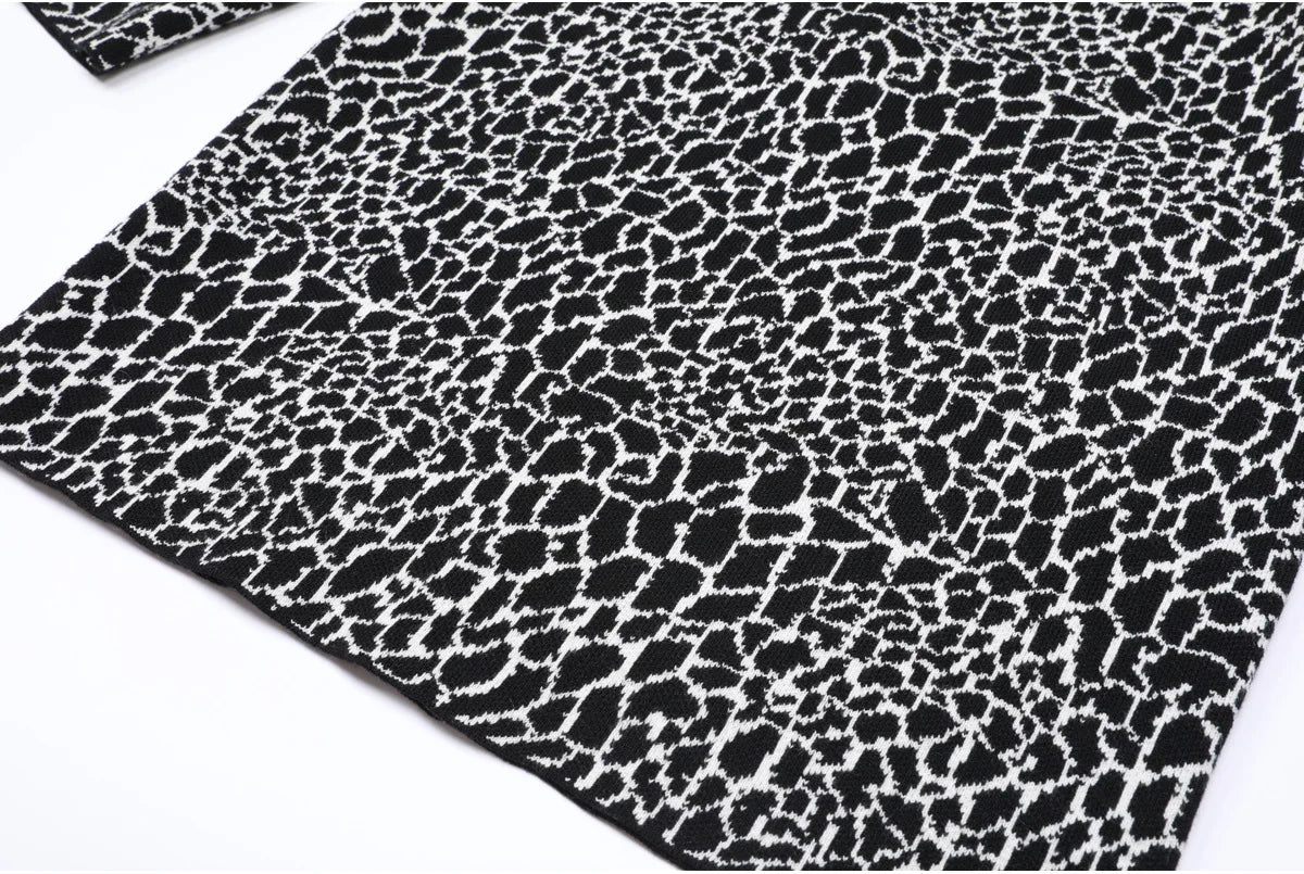 Fierce Leopard Pattern Fitted Mini Dress