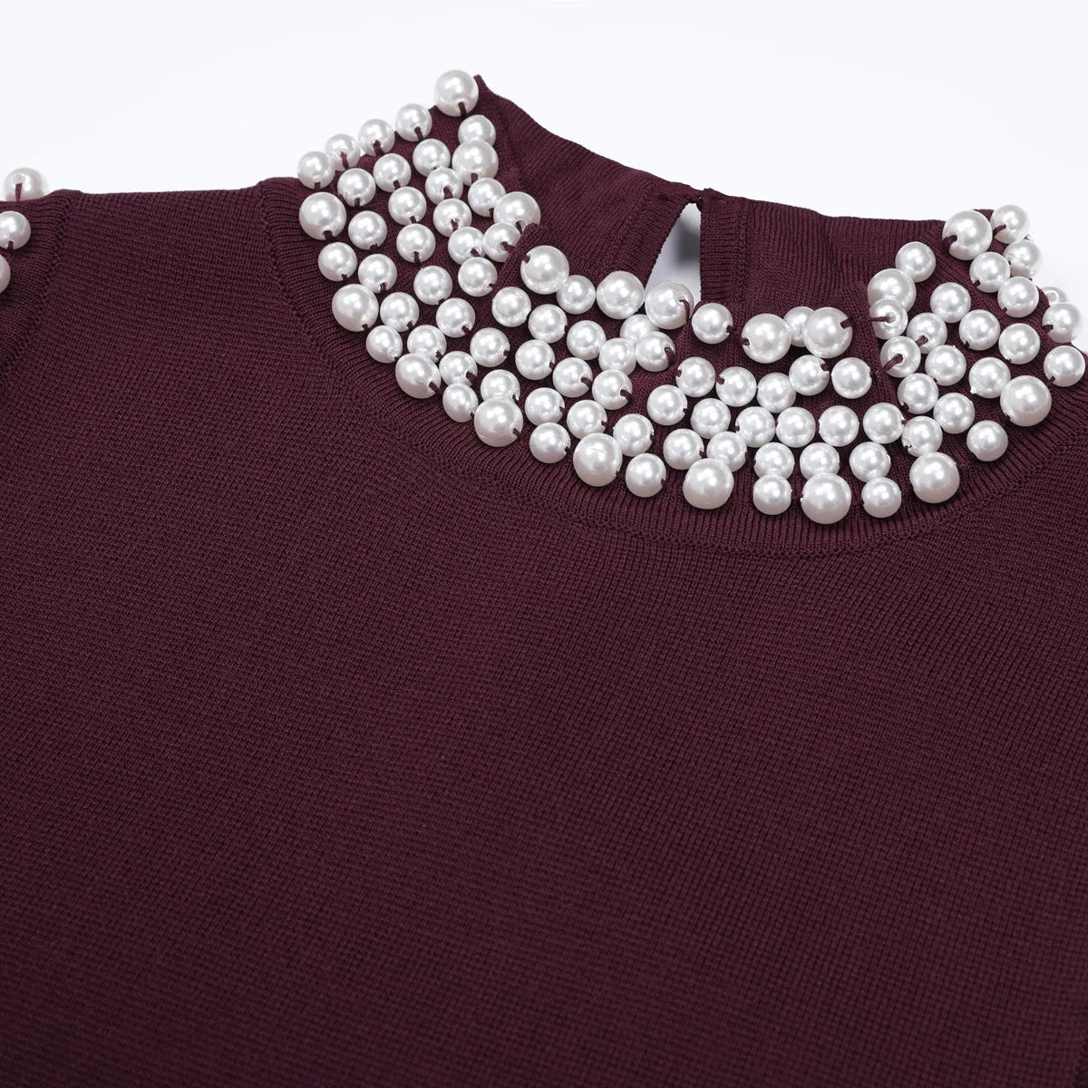 Embellished Fringe Trim Sleeveless Midi Dress