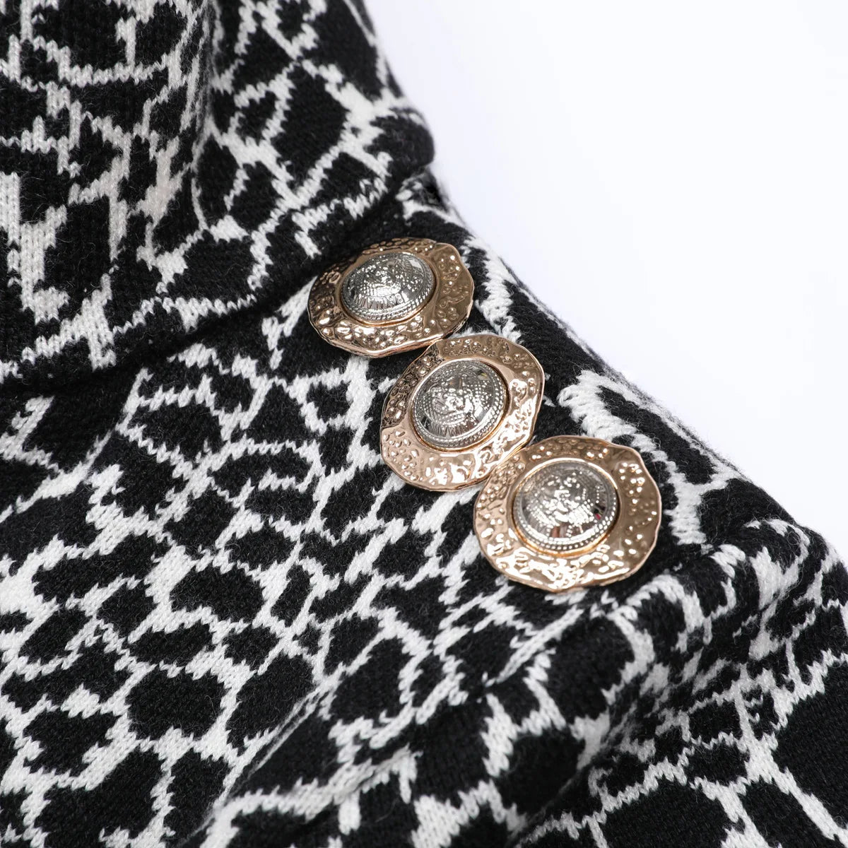 Fierce Leopard Pattern Fitted Mini Dress