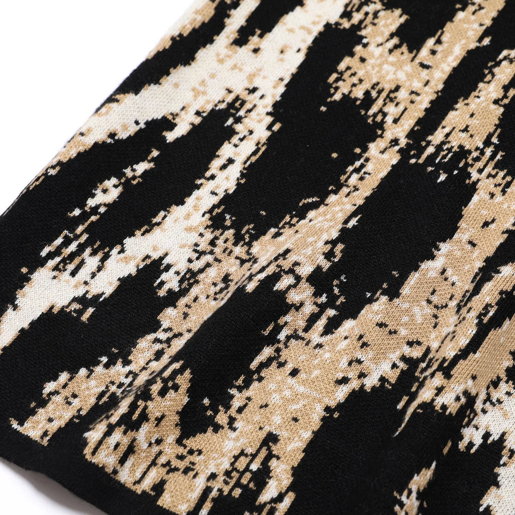 Animal Print Long Sleeve Fitted Maxi Dress