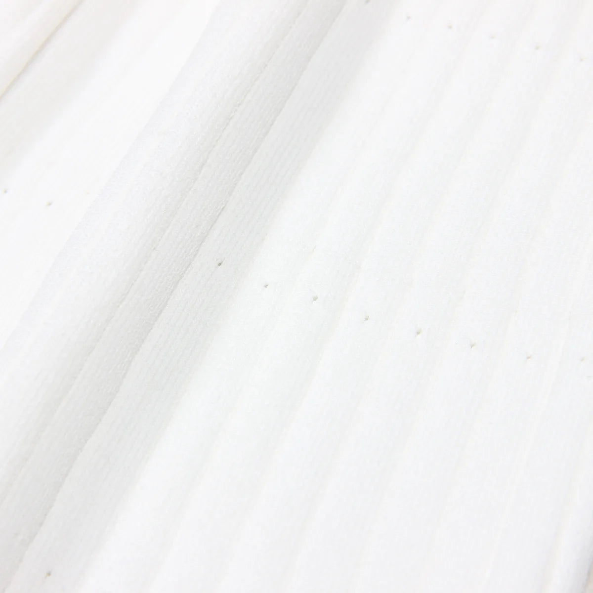 Contrast Denim Detail Knit A Line Dress