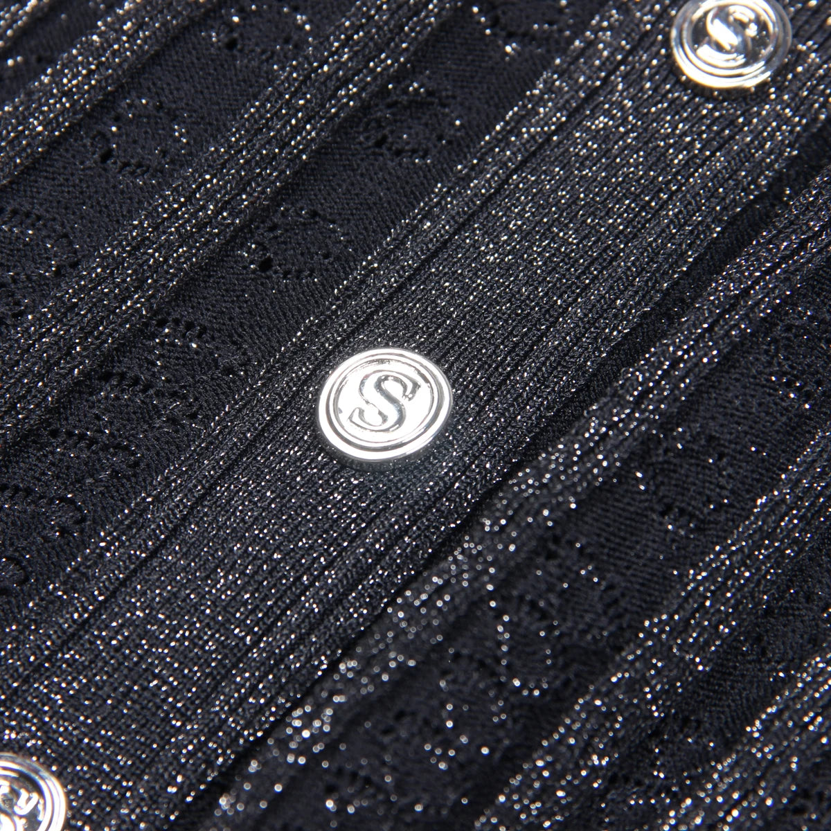 Textured Knit Cardigan Midi Dress