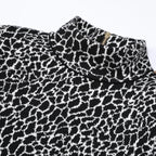 Fierce Leopard Pattern Fitted Mini Dress